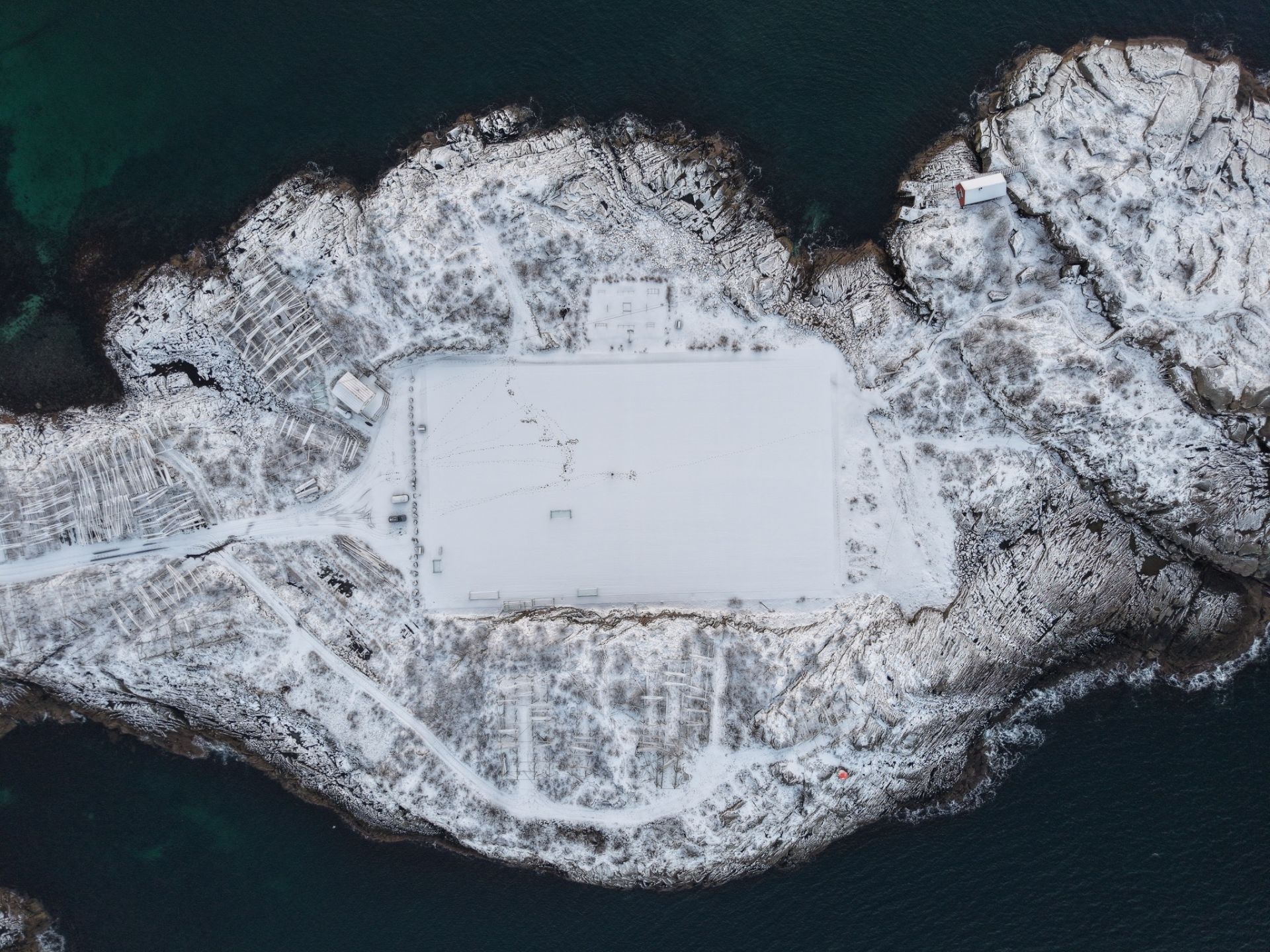 罗弗敦最美足球场