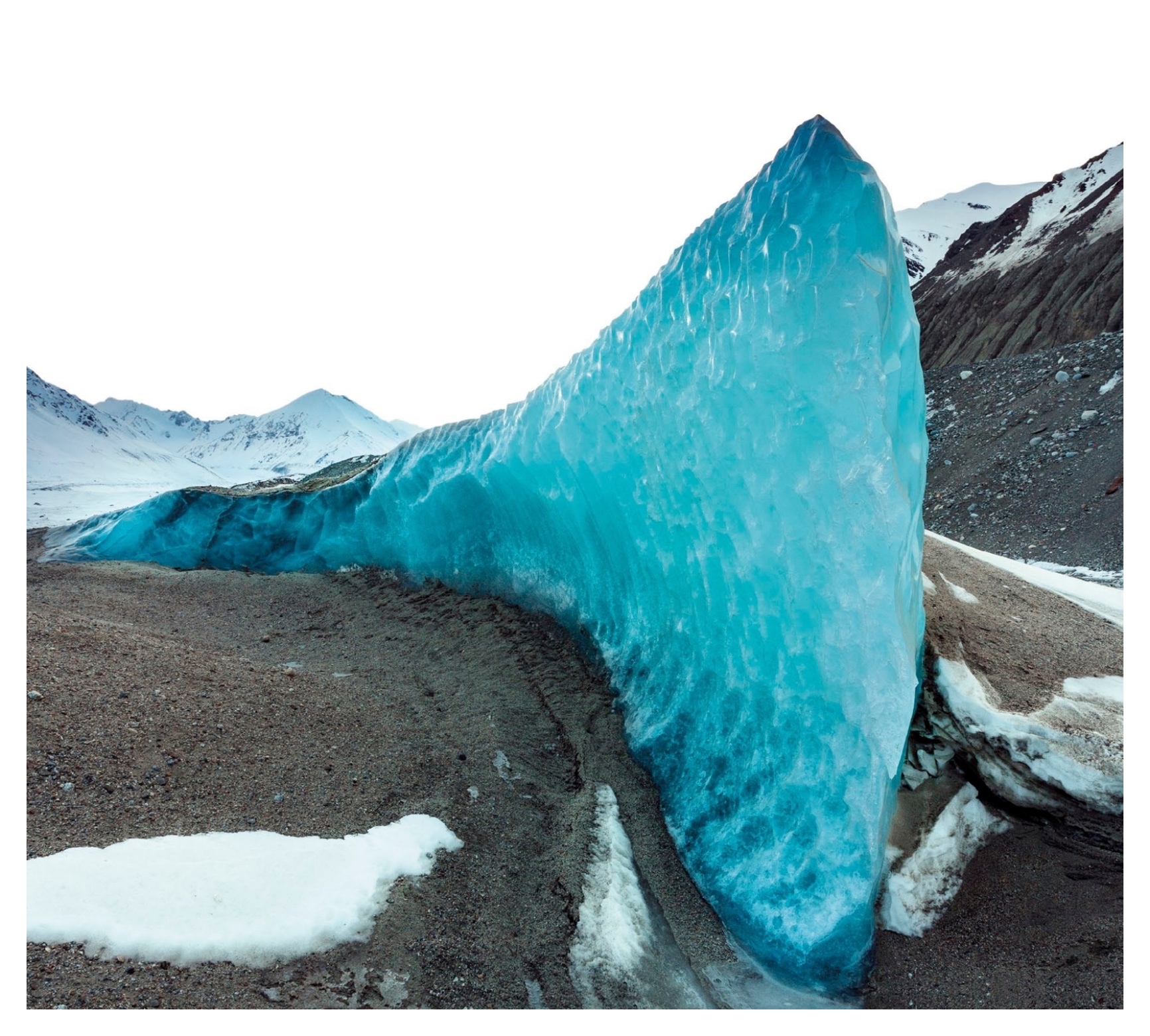 The Black Rapids Glacier