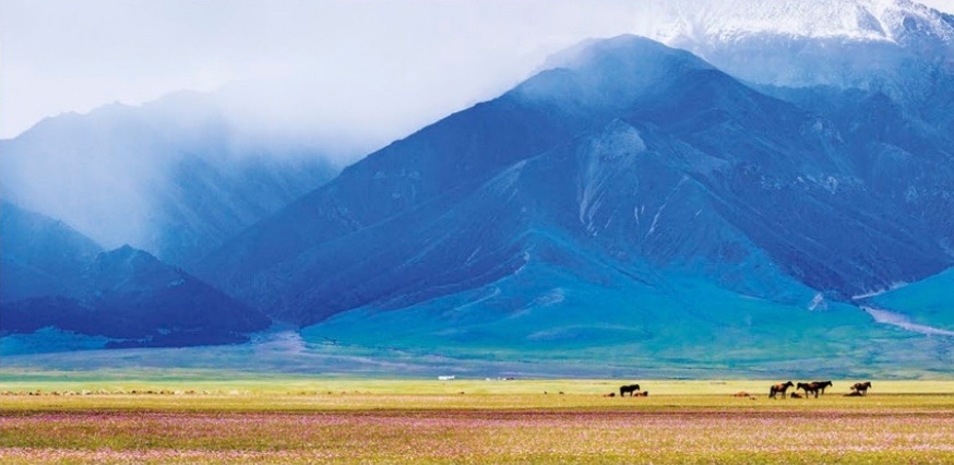 The Tian Shan Mountains